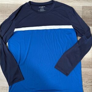 Speedo Women’s Navy and Blue Long Sleeve Tee